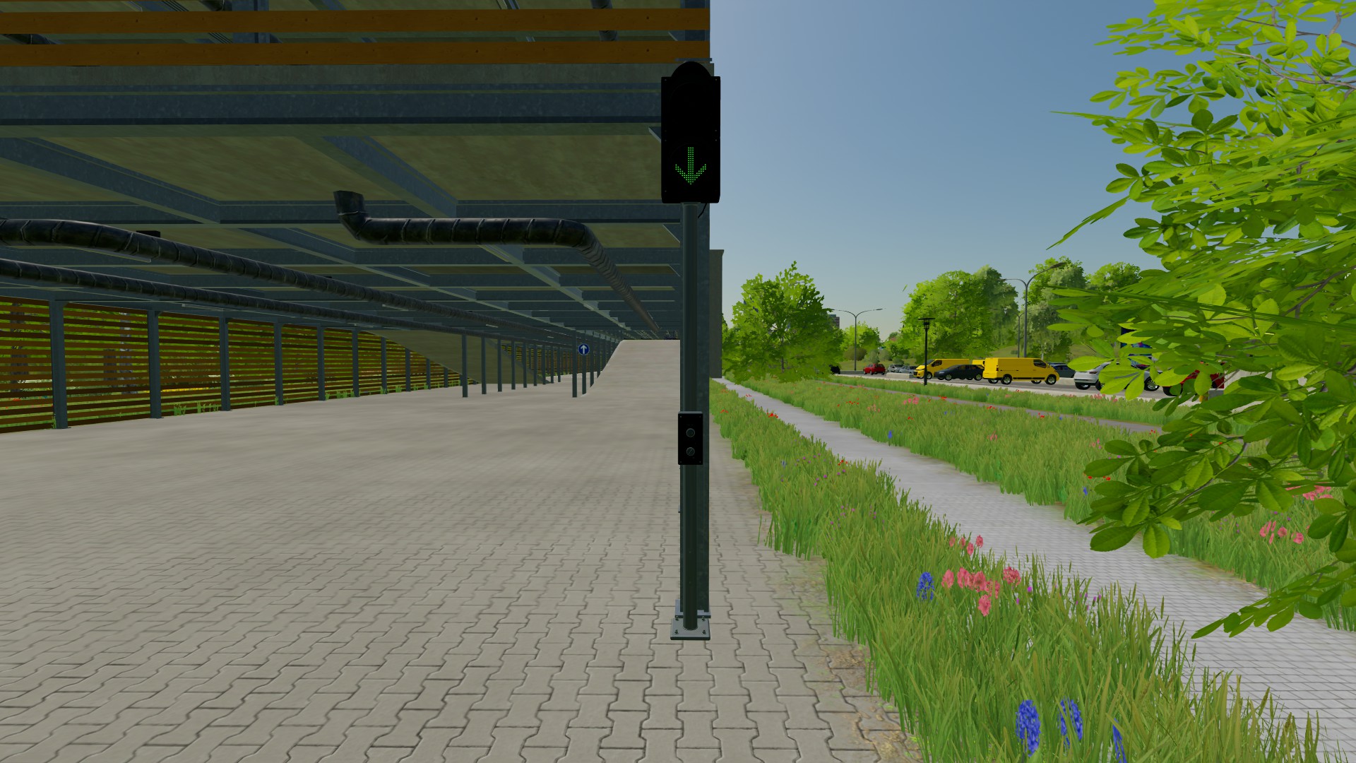 Fahrtstreifenampel